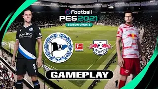 PES 2021 - Arminia vs RB Leipzig | Bundesliga | Gameplay PC