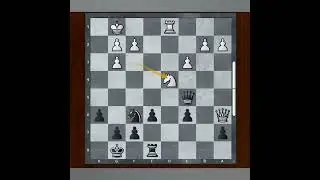 Beautiful Checkmate Puzzle in Queen's Pawn Game