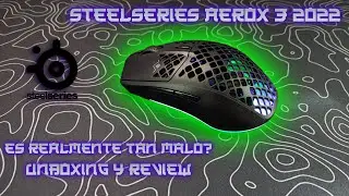 UNBOXING Y REVIEW DEL STEELSERIES AEROX 3 2022 // Es realmente tan malo como dicen?