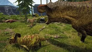 The Isle Hungry Hungry Rexes Hunting Everything -Rex Survival In Official EU 2-