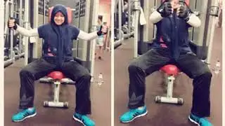 Cewek Jilbab Hot Lagi Fitnes Keringetnya Bikin Semangat.mp4