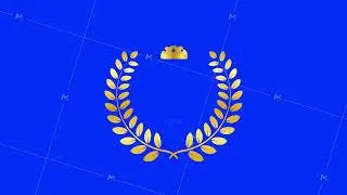 Top 5 - Top Five colorful label on white background. Motion graphics.