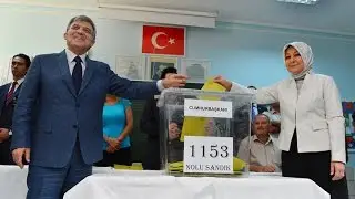 Cumhurbaşkanı Gül, Cumhurbaşkanı seçimi için oyunu kullandı-10.08.2014