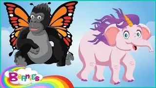 Silly Animal Dance for Kids | The Topsy Turvy Zoo | Pretend to be an animal dance with The Beanies