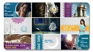 Broadcast Ident Package - Ramadan Special | After Effects Template