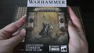 Tzarketh Bane of Law - Chaos Sorcerer - Slaves to Darkness - Unboxing (AoS)