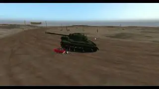 [RoR] Running over a Toyota Hilux in a Tank