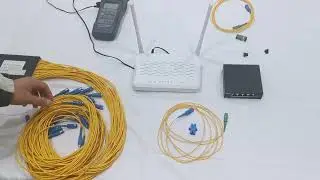 01 GPON device connection operation TES7001&02