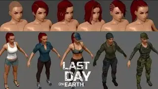 Last Day On Earth PERSONAGEM FEMININO SNEEK PEEK - GAMEPLAY IOS & ANDROID