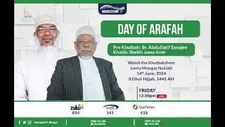 🔴 Day Of Arafah | Br. Abdullatif Essajee | Friday Khutbah