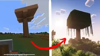 How to make an awesome mob farm that looks like a giant tree in Minecraft