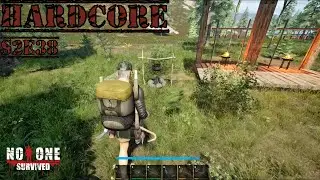No One Survived S2E38 HARDCORE. Industrial Facility Run Preparation. Let's Play Solo