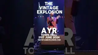 Ayr Town Hall 21st June 2024. Tickets on Sale Now!