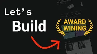 I Coded Award-Winning Website 🤯🤯🤯