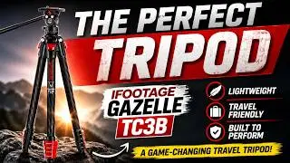 iFootage TC3B Gazelle uprising TRAVEL TRIPOD | A FANTASTIC TRIPOD!