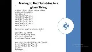 How to find substring in a given string