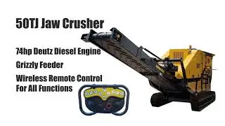 50TJ Jaw Crusher Profile