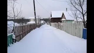 Обзор Моего Сада / Отопление Дачи Зимой / Жарим Купаты