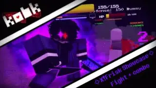 KoBk | X!Frisk Showcase | Fight + combo