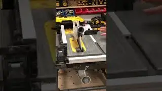 A few details on dewalt Flexvolt TABLE SAW 