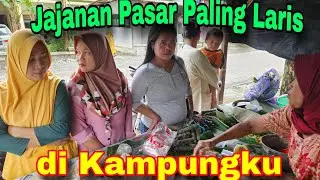 JUALAN JAJANAN PASAR PALING LARIS DI DESA KALIPRAU ULUJAMI PEMALANG JAWA TENGAH.