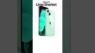 New iPhone 15 Colors 