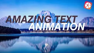 3 Amazing text effects in KineMaster | text animation | text effects in mobile | KineMaster BD 👌🔥