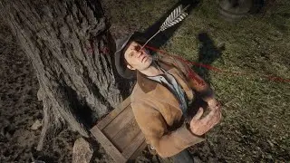 Red Dead 2 - Bow and Arrow Compilation - Killcam - Brutal Kills  - Funny Moments Ragdoll Physics