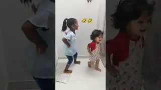 Funny sisters 🤣🤣 #babyhood #kidsfun #shorts