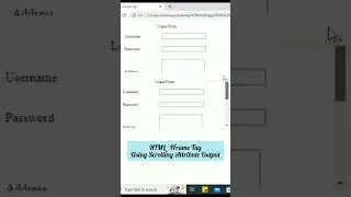 HTML IFrame Tag and its Attributes | iframe tag #htmltutorial #htmlcourse #htmlbeginners