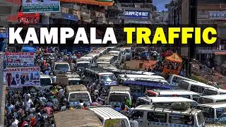 How To Escape Kampala Traffic Jam At Night || Travel Vlog