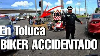POLICIAS / CONOCIENDO A SKYYCRIS Motovlog / REPARTIDOR ACCIDENTADO / JHON RIDER 18 🔥
