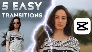 5 EASY CapCut Transitions You NEED To Try