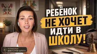 РЕБЁНОК НЕ ХОЧЕТ ИДТИ В ШКОЛУ!