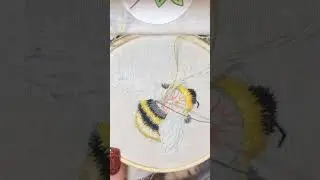 Betty - threadpainting embroidery kit