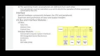 COA UNIT 4 I/O Organization