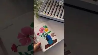Brush Art Ideas #brushpen #brushlettering #brushart #trending #viralvideo #shorts #artandcraft