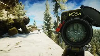 Spotting for my Chat to Snipe in Tarkov