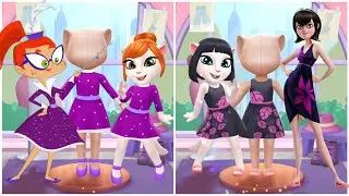 Miss Moon 🆚 Mavis Dracula Ultimate Makeover Cosplay ✨ | My Talking Angela 2