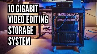 10 Gigabit Video Editing Storage System