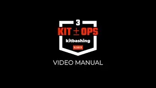 KIT OPS 3 Blender kitbashing addon: The Video Manual