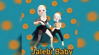 Elsa joins Tiktok Jalebi Baby dance challenge