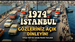 1974 Yılı İstanbul'unun Muhteşem Görüntüleri 