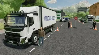 Millionnaire passe son permis camion pour la première fois | Farming Simulator 22 Roleplay