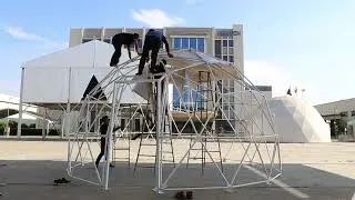 KENTEN TENT dome tent installation video-2