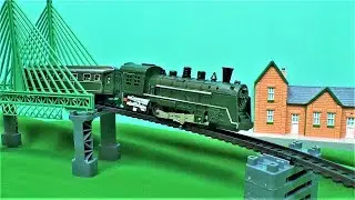 Train and railway toy for boys - a video about trains for kids
