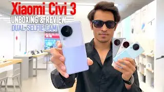 Xiaomi Civi 3 |First Unboxing & Full Review Dimensity 8200 Ultra chipset & Dual 32MP selfie Cameras