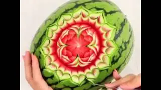 Amazing Watermelon Carving Art
