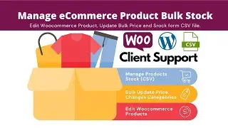 How to change Product Category, Edit Product, Manage Bulk Product Stock and Bulk Price Update