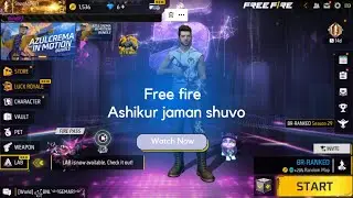 My Free fire account || Ashikur jaman shuvo